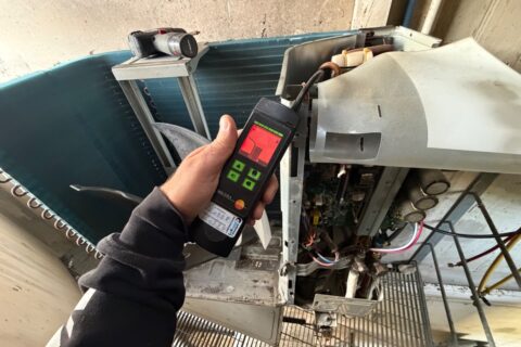 Recherche de fuite sur un VRV Daikin – RXYSQ6T8VB